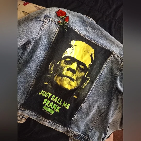 Rage Against the Sewing Machine custom OOAK works-in-progress! Like 2 follow! - Picture 1 of 16